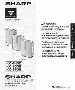 Sharp Air Cleaner KC-840E-page_pdf